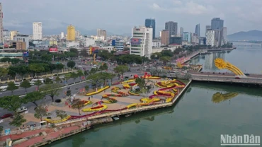 Đà Nẵng đề xuất phương án xây dựng hầm chui qua sông Hàn với tổng vốn đầu tư khoảng 6.880 tỷ đồng. (Ảnh: ANH ĐÀO)