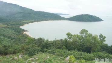 Dự án Khu phức hợp du lịch và đô thị nghỉ dưỡng Làng Vân (phường Hòa Hiệp Bắc, quận Liên Chiểu, thành phố Đà Nẵng. (Ảnh: ANH ĐÀO)