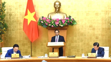 Thủ tướng Phạm Minh Chính dự và chủ trì phiên họp.
