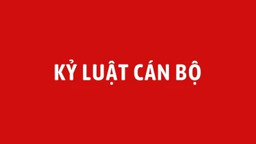 Kỷ luật Cảnh cáo nguyên Chủ tịch UBND tỉnh Vĩnh Phúc
