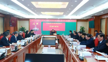 Ủy ban Kiểm tra Trung ương họp Kỳ thứ 36. (Ảnh: TTXVN)