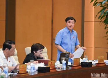 Tổng Thư ký Quốc hội, Chủ nhiệm Văn phòng Quốc hội Bùi Văn Cường cho biết công tác chuẩn bị Kỳ họp thứ 6 cơ bản hoàn tất. (Ảnh: DUY LINH)