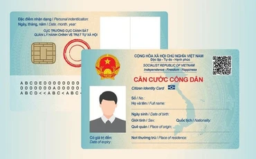 Căn cước công dân gắn chip. (Ảnh minh họa)