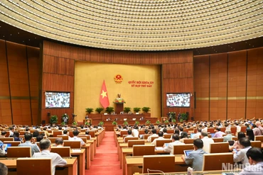 Quang cảnh phiên họp chiều 30/5. (Ảnh: DUY LINH)