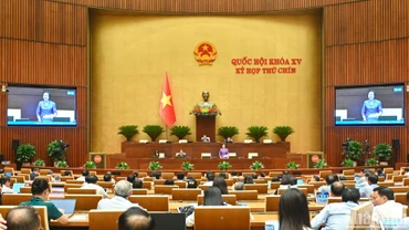 Kỳ họp thứ 9, Quốc hội khóa XV. (Ảnh: THỦY NGUYÊN)