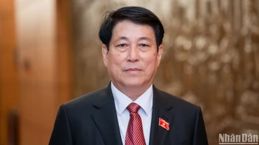 Chủ tịch nước Lương Cường. (Ảnh: THỦY NGUYÊN)