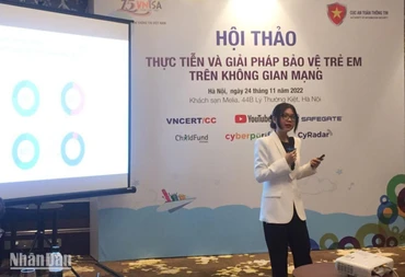 Bảo vệ trẻ em trên môi trường mạng là trách nhiệm chung của toàn xã hội