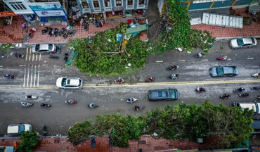 Bão Yagi gây thiệt hại lớn cho người dân. Ảnh: THÀNH ĐẠT
