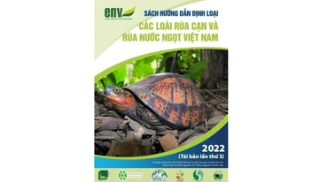 Sách hướng dẫn định loại các loài rùa cạn và rùa nước ngọt Việt Nam 2022 (Tái bản lần thứ 3).