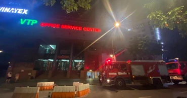 Toà nhà nơi xảy ra vụ cháy. (Ảnh: CTV)