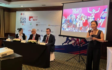 BritCham họp báo thông tin về sự kiện chạy bộ gây quỹ.