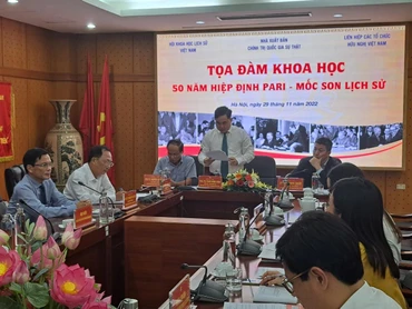 Quang cảnh buổi tọa đàm.