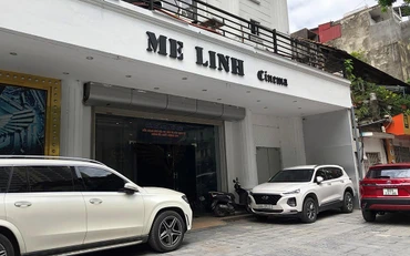 Cơ sở số 88 phố Lò Đúc, quận Hai Bà Trưng (Hà Nội) do Công ty TNHH một thành viên Điện ảnh Hà Nội quản lý, đang bị sử dụng sai mục đích. (Ảnh MINH HÀ)