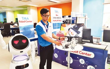 Giới thiệu các giải pháp công nghệ 4.0 do Công ty TMA, Công viên phần mềm Quang Trung phát triển.