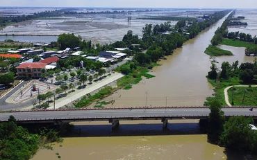 Kênh T5-Kênh Võ Văn Kiệt, xã Lạc Quới, huyện Tri Tôn, tỉnh An Giang.