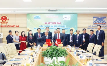Trường ĐH Cửu Long ký kết hợp tác với Universal Learning Institute Canada.