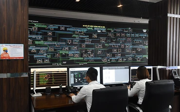 EVNHANOI là một trong những đơn vị tiên phong của ngành điện áp dụng chuyển đổi số vào công tác điều độ hệ thống điện. (Ảnh BẢO TRÂN)