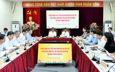 Quang cảnh hội nghị. (Ảnh: Đăng Khoa)
