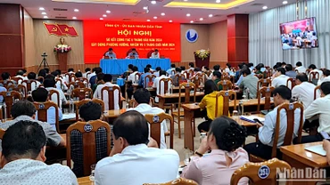 Hội nghị trực tuyến tại Cà Mau triển khai phương hướng, nhiệm vụ, giải pháp 6 tháng còn lại của năm 2024.
