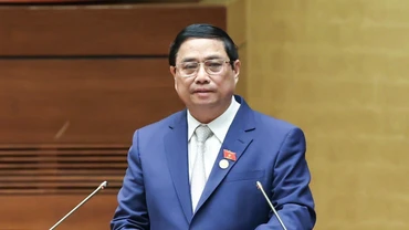 Thủ tướng Phạm Minh Chính báo cáo trước Quốc hội về kết quả kế hoạch phát triển kinh tế-xã hội 2023, dự kiến kế hoạch 2024.