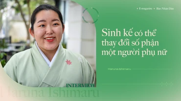 Sinh kế có thể thay đổi số phận một người phụ nữ