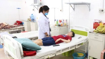 Các bệnh nhân đang điều trị tại Bệnh viện đa khoa vùng Tây Nguyên.