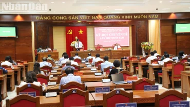 Quang cảnh Kỳ họp.