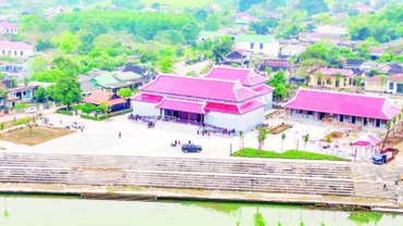 Khu lưu niệm Tổng Bí thư Lê Duẩn được bảo tồn, tôn tạo khang trang.