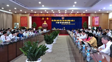 Quang cảnh kỳ họp.