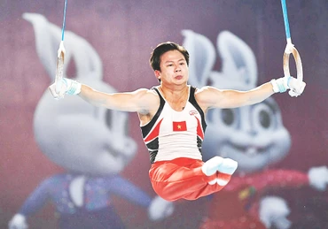 Nguyễn Văn Khánh Phong là một trong những VĐV trẻ nổi bật của TDDC Việt Nam. Ảnh: Nam Trần