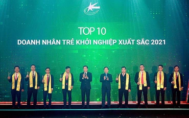 Lễ trao danh hiệu Doanh nhân trẻ khởi nghiệp xuất sắc gần đây nhất được tổ chức vào năm 2021. 
