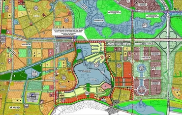 Khu đất điều chỉnh quy hoạch. 