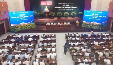 Quang cảnh hội nghị.