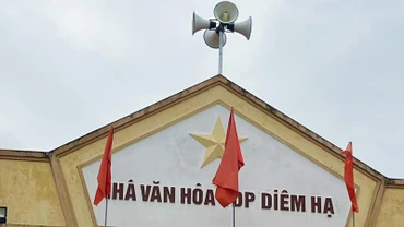 Hệ thống truyền thanh mới được lắp đặt ở phường Đức Ninh Đông, thành phố Đồng Hới.