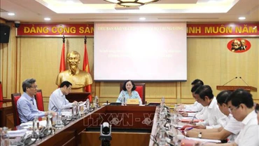 Quang cảnh hội nghị. (Ảnh: TTXVN)