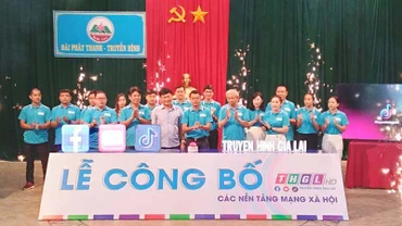 Công bố sản xuất nội dung trên các nền tảng mạng xã hội.