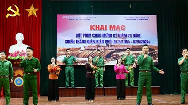 Bắc Ninh khai mạc đợt phim chào mừng Kỷ niệm 70 năm Chiến thắng Điện Biên Phủ. 