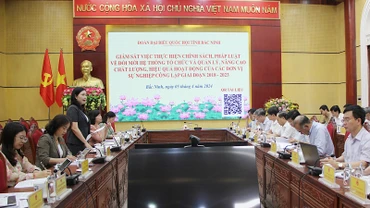 Quang cảnh buổi giám sát.