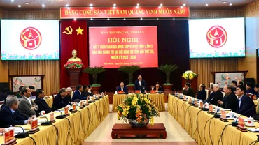 Quang cảnh hội nghị.