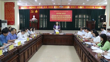 Quang cảnh buổi giám sát.