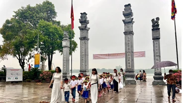 Lăng Kinh Dương Vương, một điểm đến trong tour du lịch miễn phí do tỉnh Bắc Ninh tổ chức