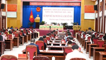 Quang cảnh Kỳ họp.