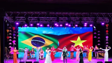 Giao lưu văn hóa Việt Nam-Brazil.