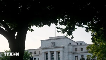 Trụ sở Cục Dự trữ Liên bang Mỹ (Fed) tại Washington, D.C., Mỹ. (Ảnh: THX/TTXVN)