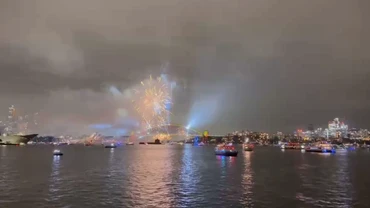 [Video] Pháo hoa chào năm mới tại Sydney