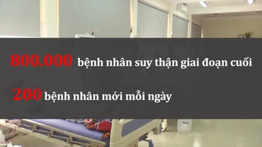 [Video] Việt Nam có gần 800.000 người suy thận giai đoạn cuối