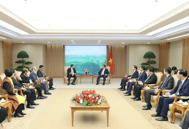 Thủ tướng Phạm Minh Chính tiếp ông Gautam Adani, Chủ tịch Tập đoàn Adani - Tập đoàn kinh tế lớn nhất Ấn Độ.