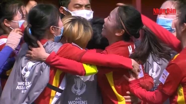 [Video] Tiếp sức những "cô gái kim cương" trước ngày lên đường dự World Cup 2023