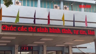 [Video] Một ngày trước kỳ thi tốt nghiệp Trung học phổ thông 2023