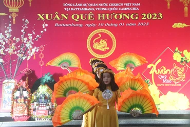 Cộng đồng người Việt Nam vùng tây bắc Campuchia đón Xuân Quý Mão